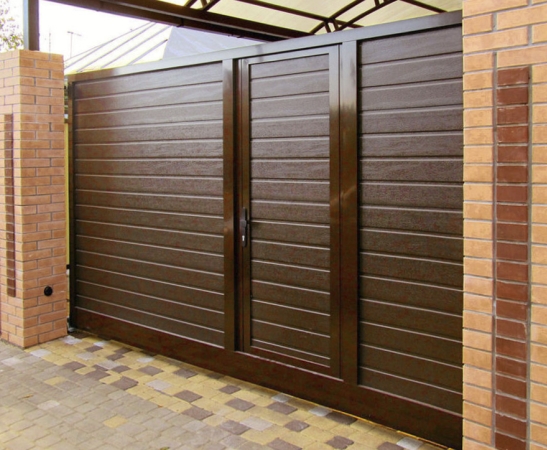 Ворота с калиткой в Лермонтове