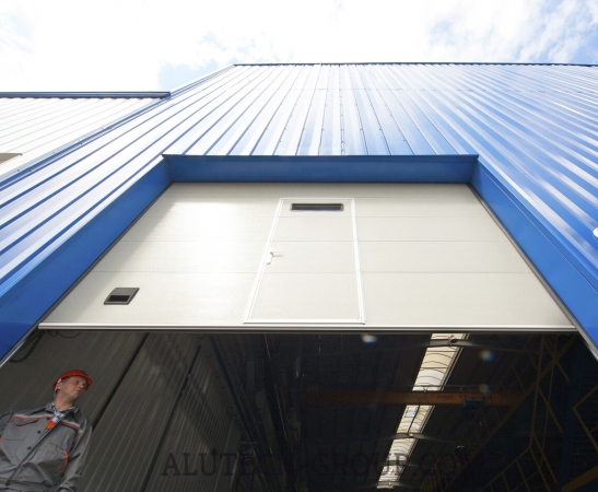 Промышленные ворота Алютех Protrend в Лермонтове