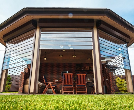 Прозрачные рольставни в Лермонтове