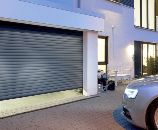 Ворота из роллетного профиля в Лермонтове