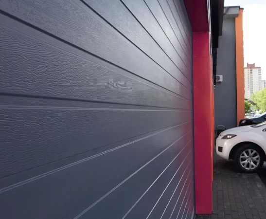 Ворота из сэндвич-панелей в Лермонтове